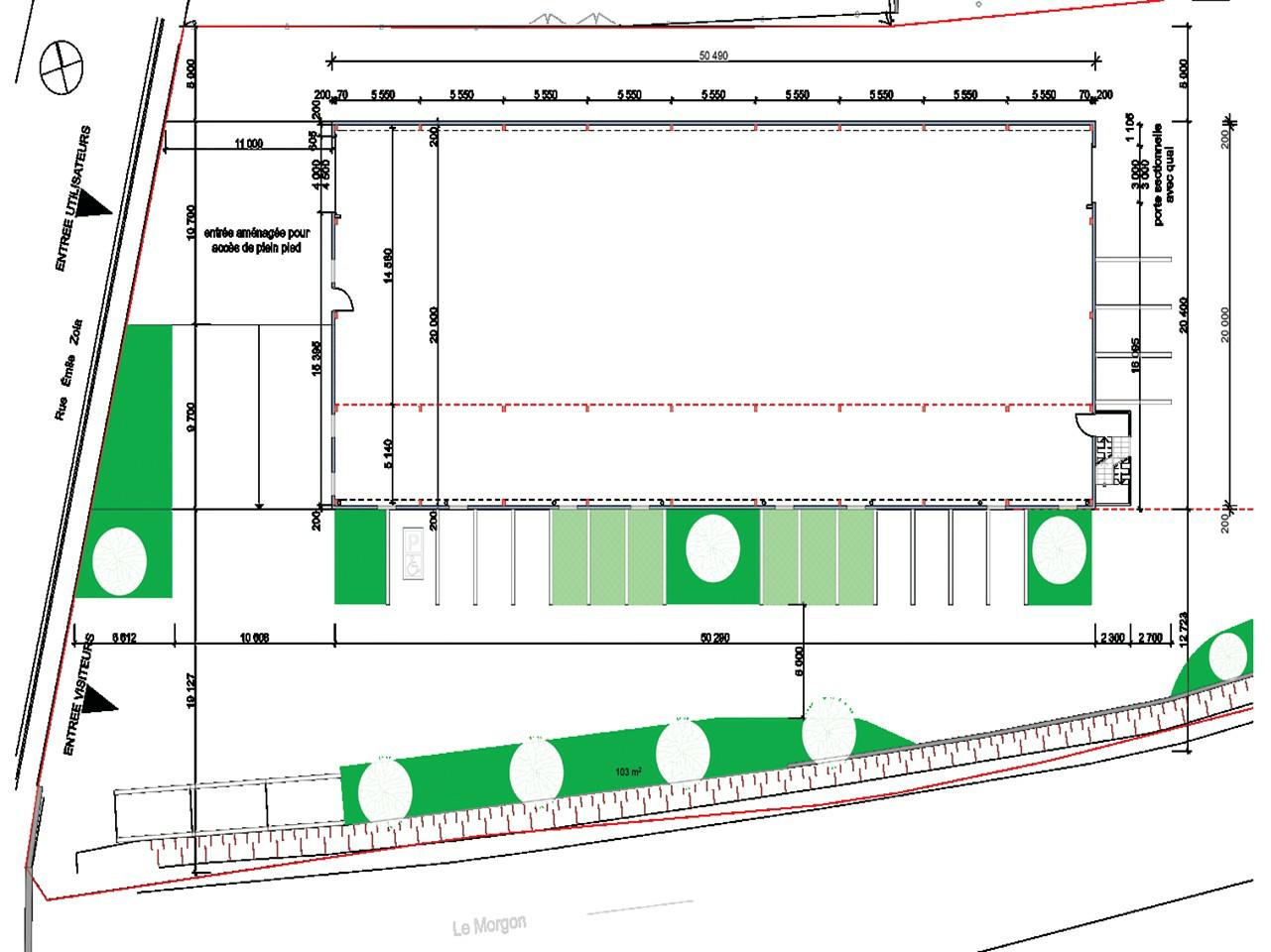 Local d'activité Villefranche-sur-Saône 1250m² Location local d'activité Villefranche-sur-Saône Rhône OLACT2110243 1